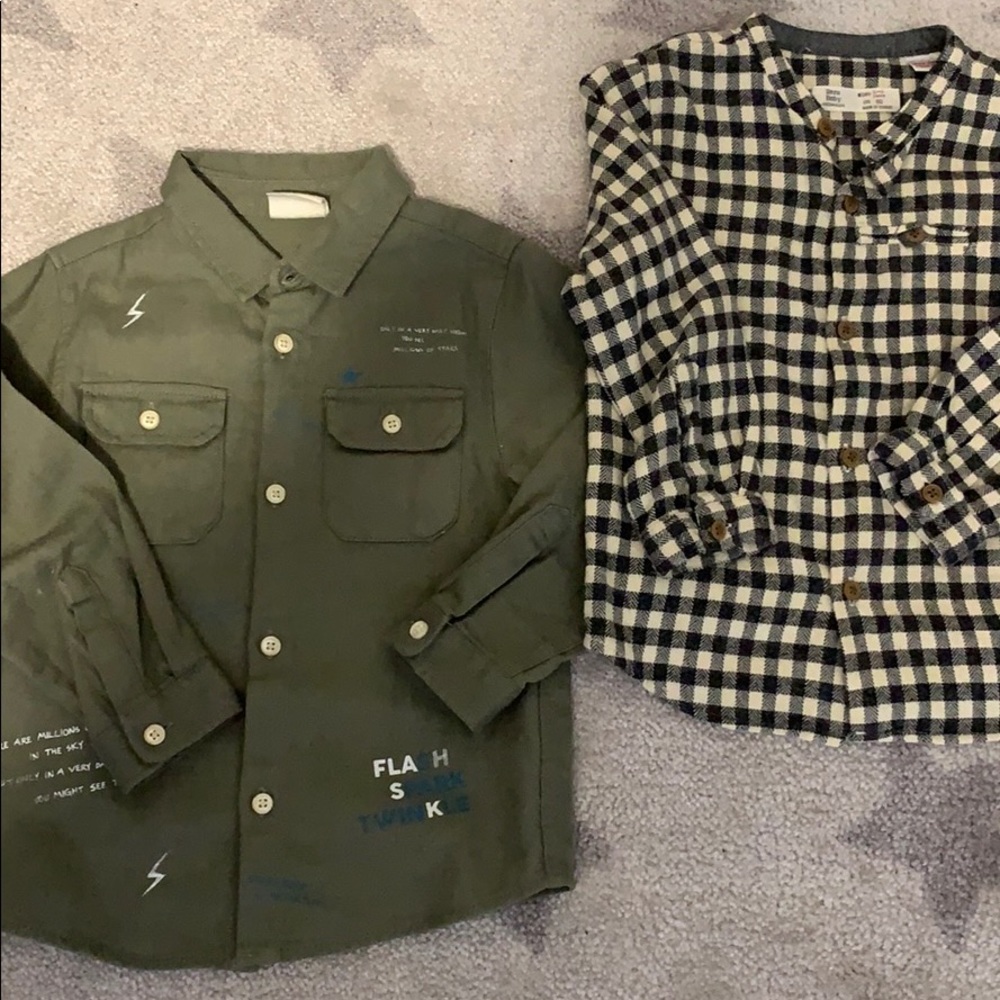 Zara toddler shirts